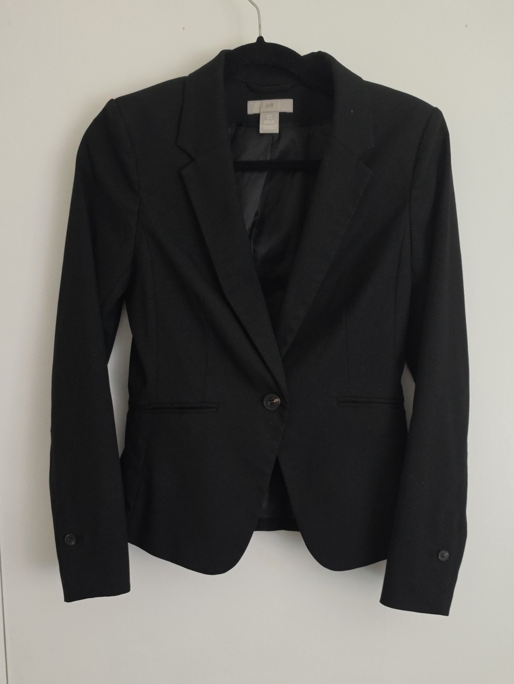 H&M Black Tailored Womens Blazer